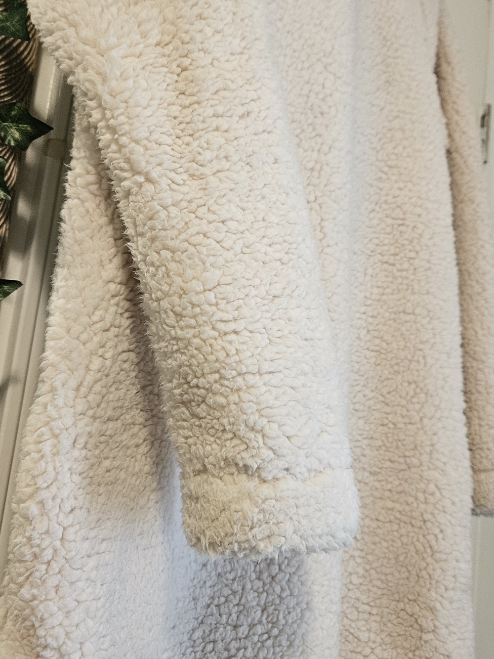 Columbia Cream Sherpa Fleece Coat - Picture 2 of 5